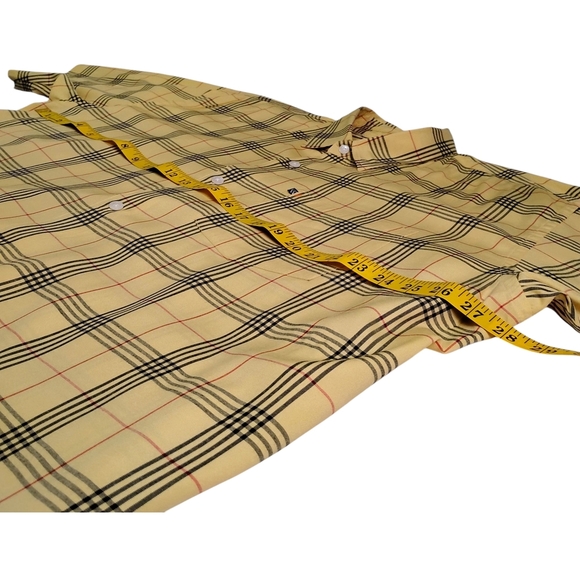 Karl Kani Vintage Yellow and Black with Red Casual Button Down Shirt, 2X - Picture 6 of 16